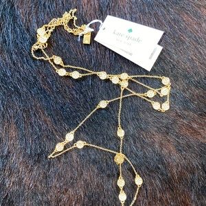 Gold Kate Spade Necklace